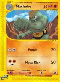 Pokémon Machoke #085/165 Expedition Uncommon Reverse Holofoil Lightly Played English Trading Card — catalog front, TCGplayer SKU 2894302