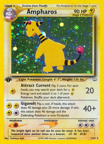 Ampharos : 01/64