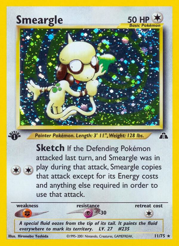 Smeargle : 11/75