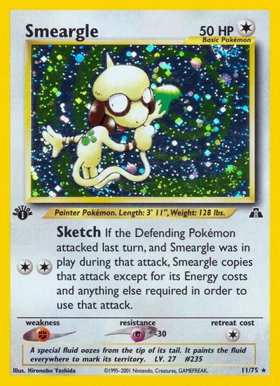 Smeargle : 11/75