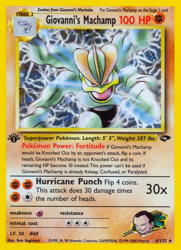 Giovanni's Machamp : 006/132