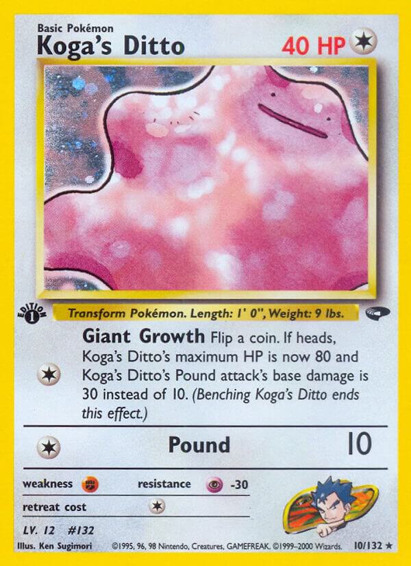 Koga's Ditto : 010/132