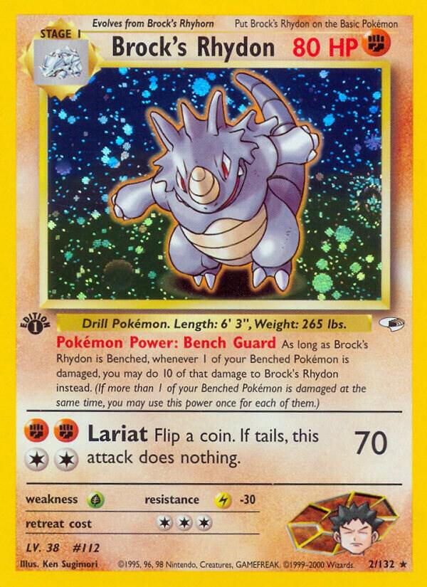 Brock's Rhydon : 002/132