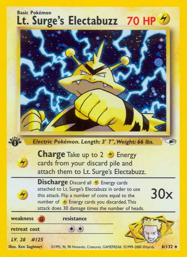 Lt. Surge's Electabuzz : 006/132