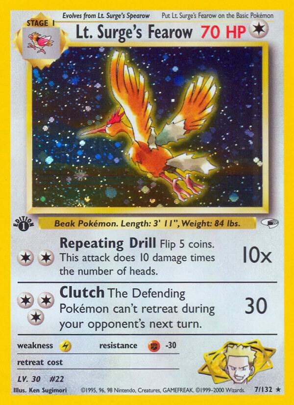 Lt. Surge's Fearow : 007/132