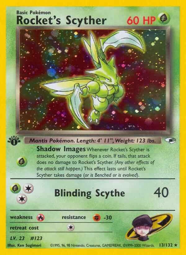 Rocket's Scyther : 013/132