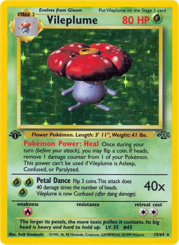 Vileplume : 15/64