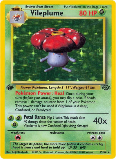 Vileplume : 15/64