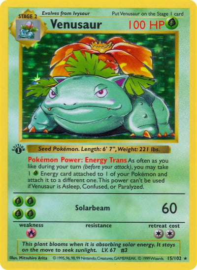 Venusaur : 015/102