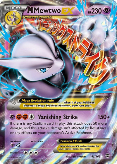 M Mewtwo EX : 63/162