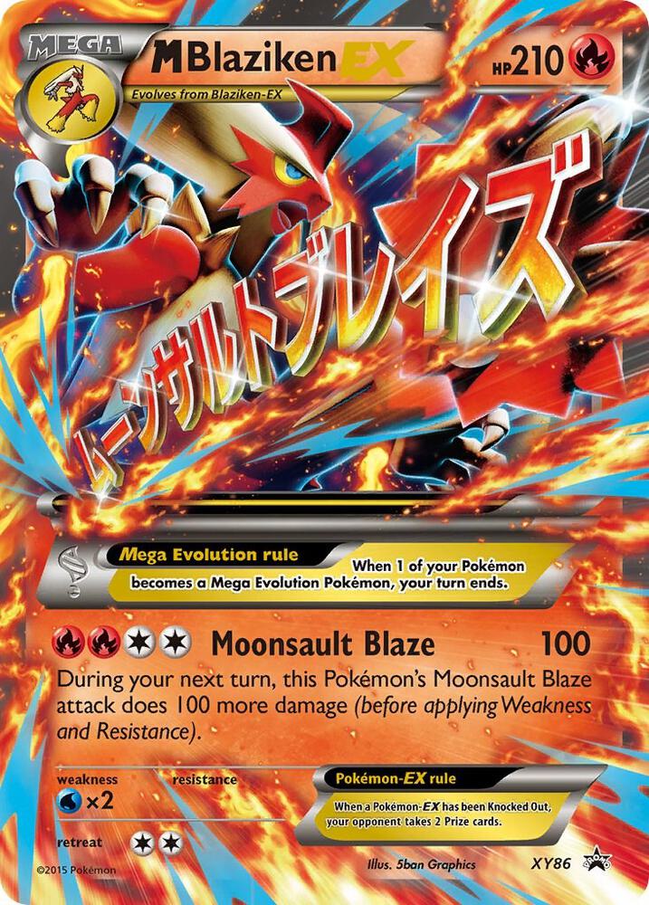 M Blaziken EX : XY86