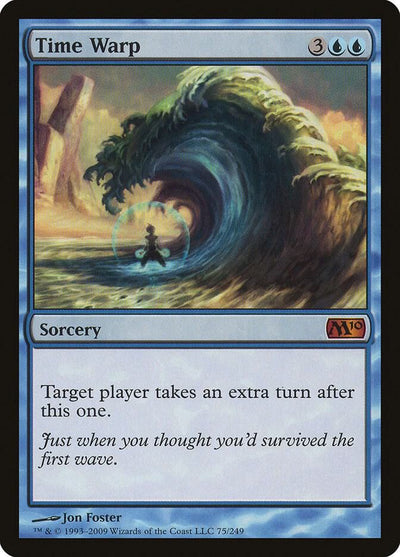 Magic Time Warp #75 Magic 2010 (M10) Mythic Rare Non-Foil Near Mint English Trading Card — catalog front, TCGplayer SKU 310685