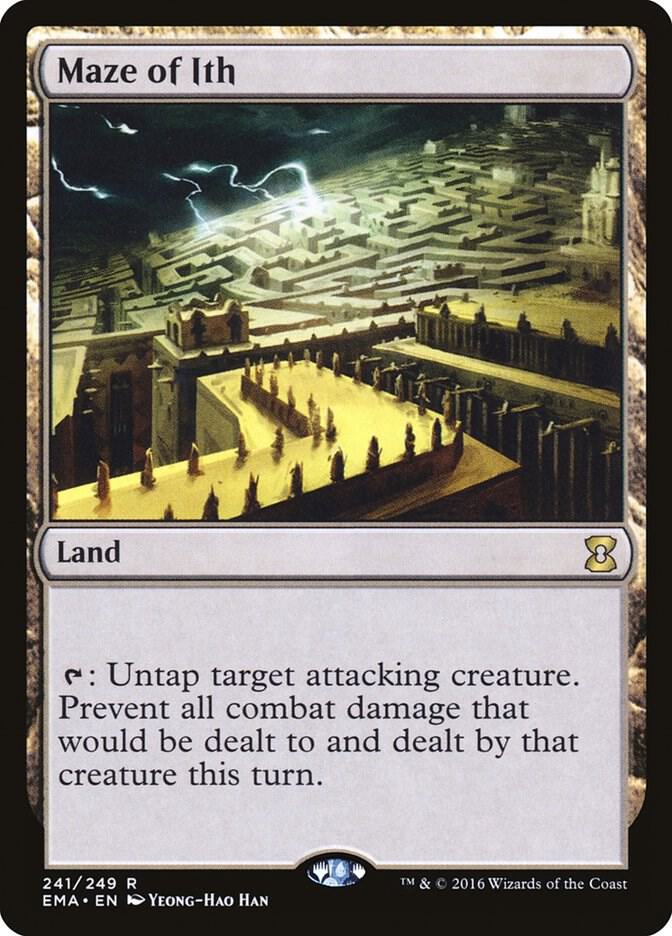 Magic Maze of Ith #241 Eternal Masters Rare Non-Foil Near Mint English Trading Card — catalog front, TCGplayer SKU 3144512