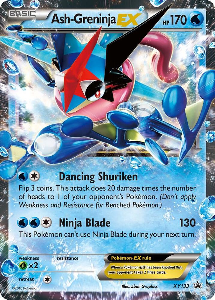 Ash-Greninja EX : XY133