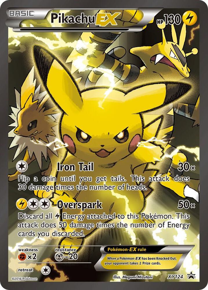 Pikachu EX : XY124