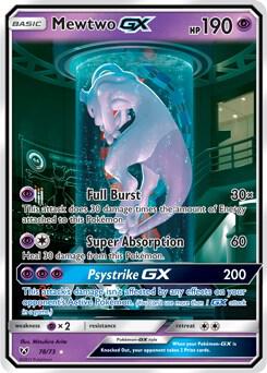 Mewtwo GX : 78/73