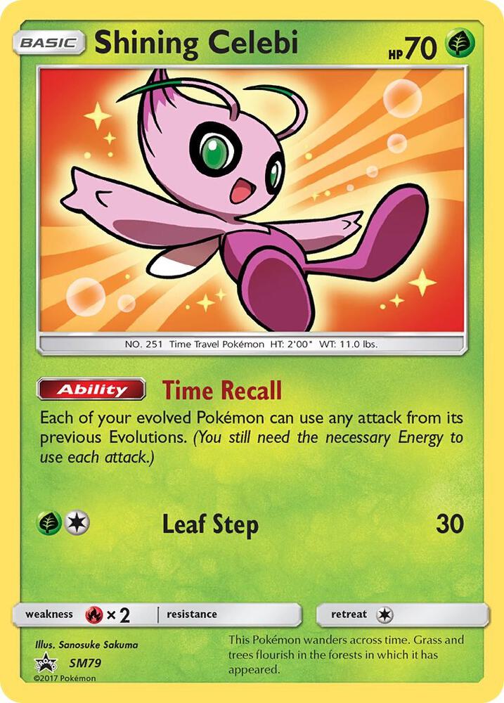 Shining Celebi : SM79