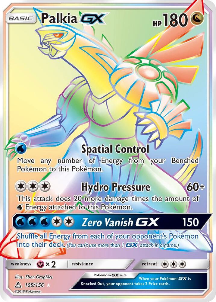 Palkia GX : 165/156