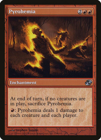 Magic Pyrohemia #119 Planar Chaos Uncommon Non-Foil Lightly Played English Trading Card — catalog front, TCGplayer SKU 375832