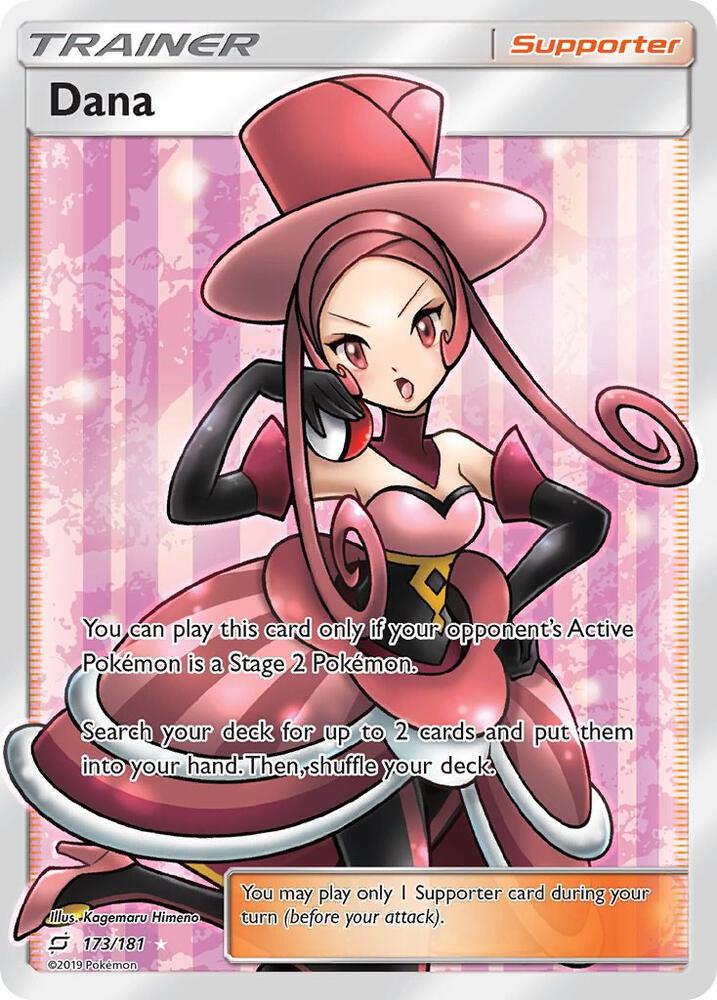 Pokémon Dana #173/181 SM - Team Up Full Art Holofoil Near Mint Trading Card