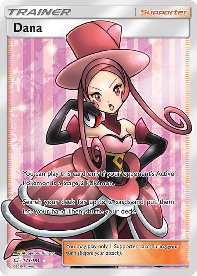 Pokémon Dana #173/181 SM - Team Up Full Art Holofoil Near Mint Trading Card