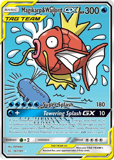 Magikarp & Wailord GX : 161/181