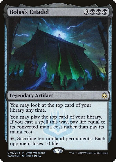 Magic Bolas's Citadel #79 Launch Party & Release Event Promos Draft Weekend Foil Near Mint English Trading Card — catalog front, TCGplayer SKU 3989451
