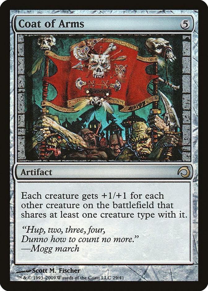 Magic Coat of Arms #29 Premium Deck Series: Slivers Rare Foil Near Mint English Trading Card — catalog front, TCGplayer SKU 399636