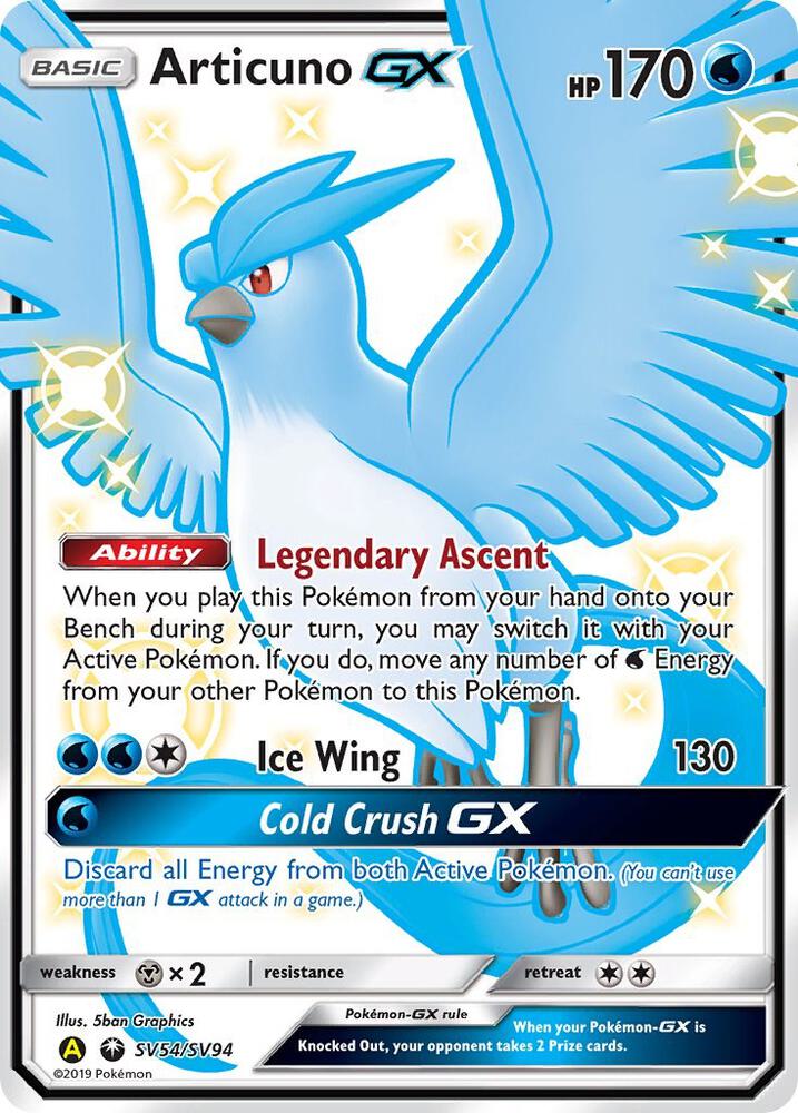 Articuno GX : SV54/SV94