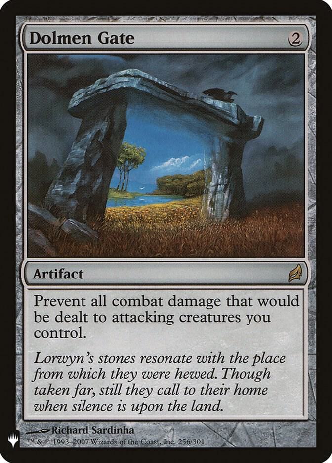 Magic Dolmen Gate #256 The List Reprints Rare Non-Foil Near Mint English Trading Card — catalog front, TCGplayer SKU 4267097