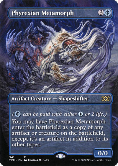 Magic Phyrexian Metamorph #341 Double Masters Borderless Non-Foil Near Mint Trading Card