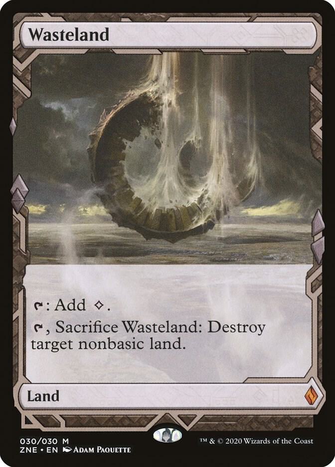Magic Wasteland #30 Zendikar Rising Expeditions Mythic Rare Non-Foil Near Mint English Trading Card — catalog front, TCGplayer SKU 4542953