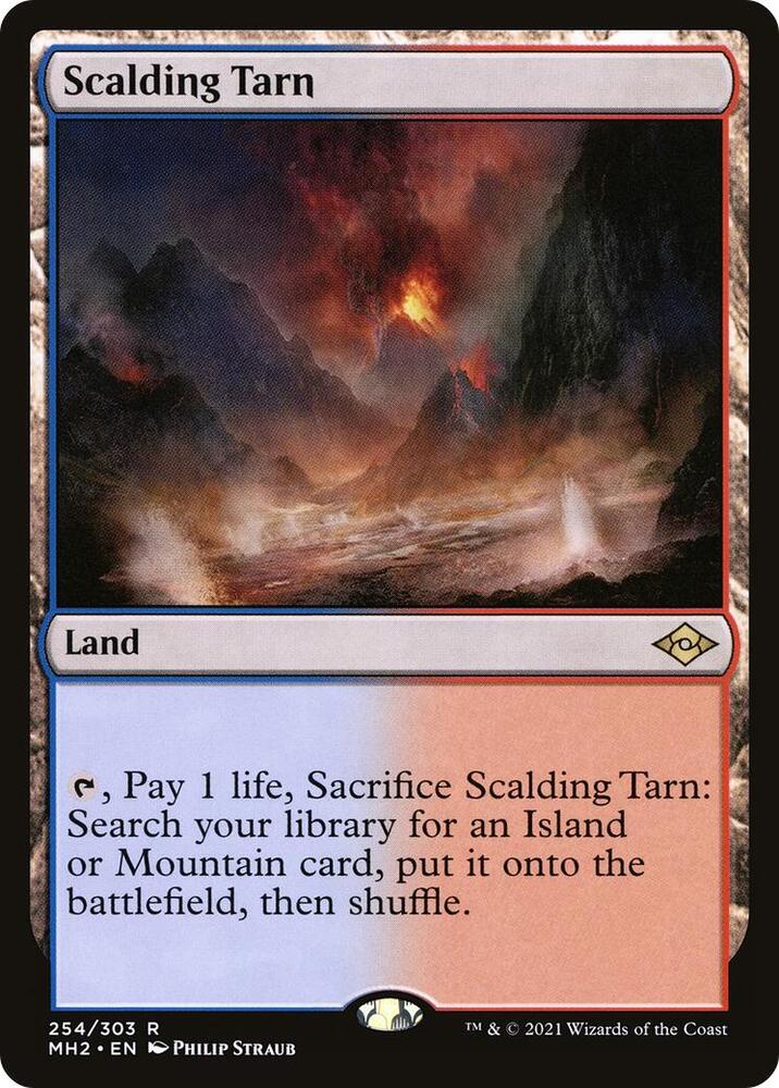 Magic Scalding Tarn #254 Modern Horizons 2 Rare Non-Foil Near Mint Trading Card