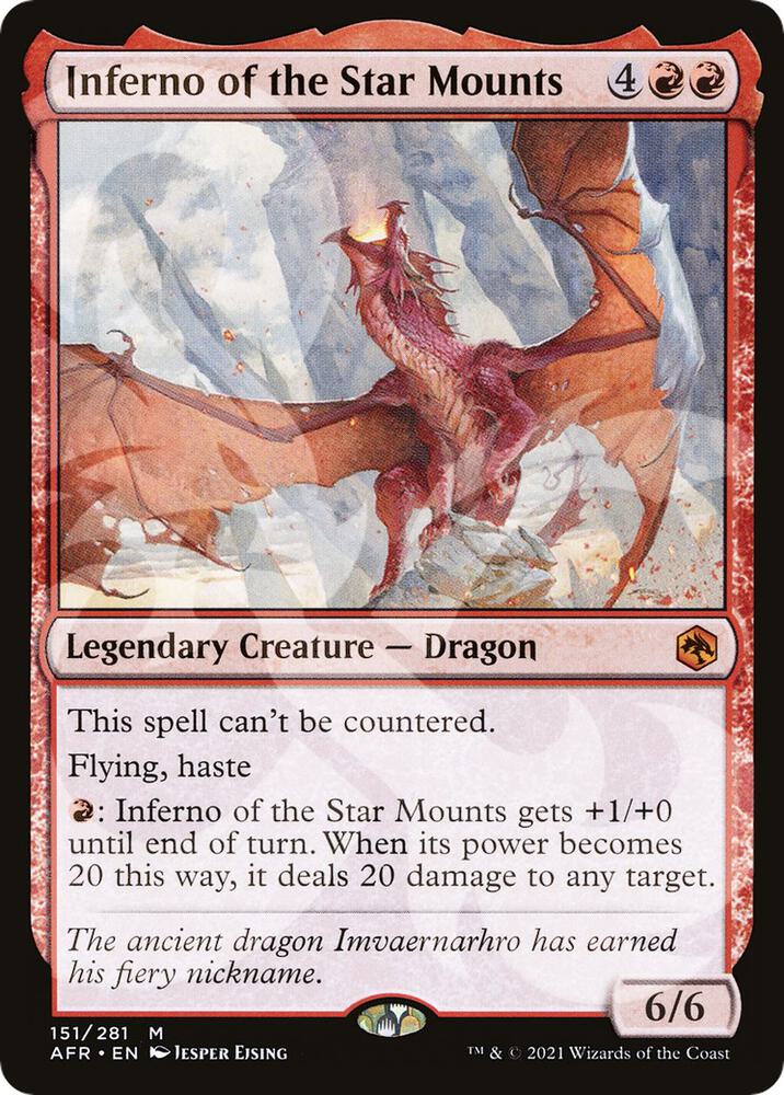 Inferno of the Star Mounts — Near Mint Foil · Foil