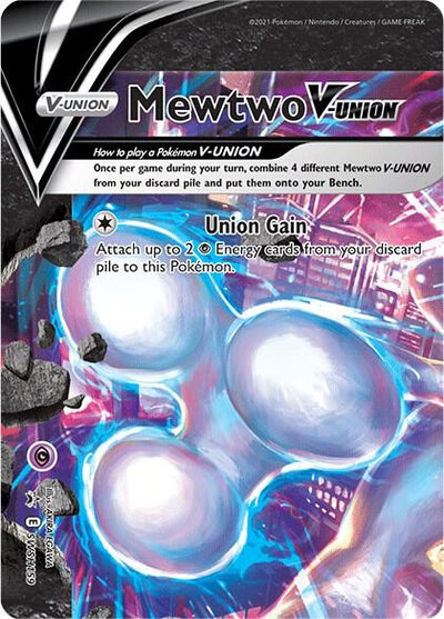 Pokémon Mewtwo V-UNION #SWSH159 SWSH: Sword & Shield Promo Cards Promo Holofoil Near Mint English Trading Card — catalog front, TCGplayer SKU 5203791
