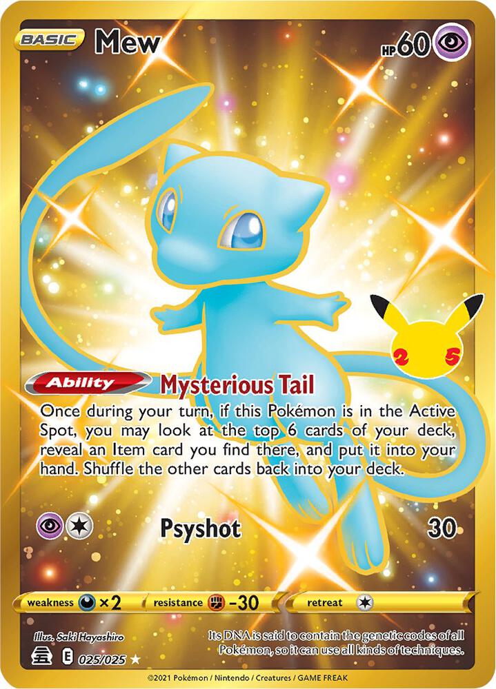 Mew : 025/025