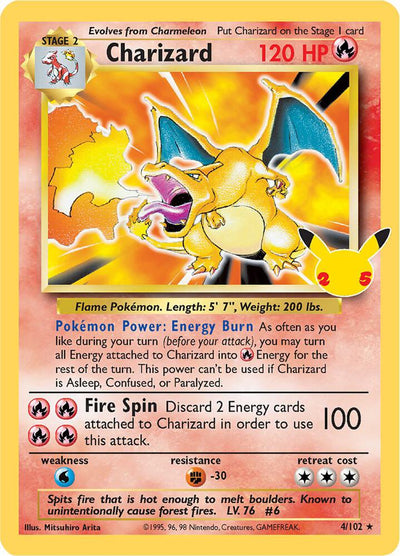 Charizard : 4/102