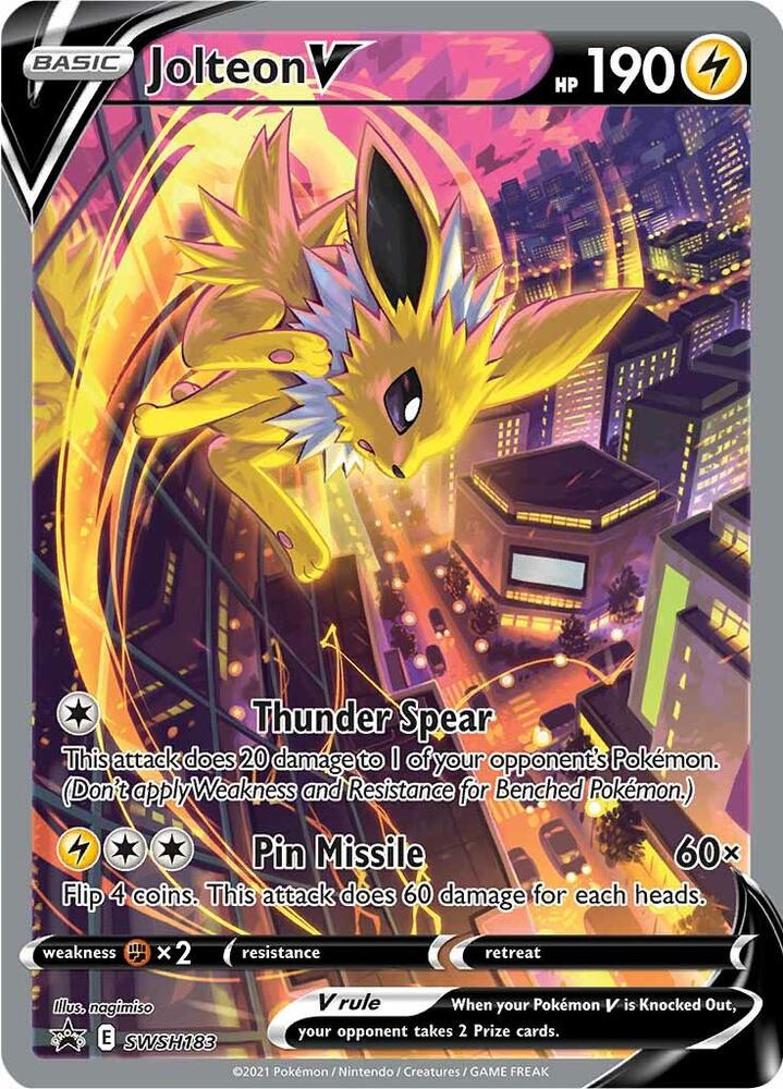 Jolteon V : SWSH183