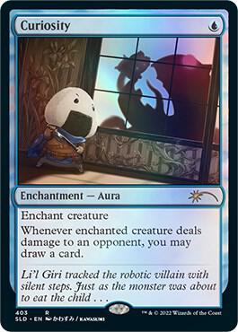 Magic Curiosity #403 Secret Lair Drop Series Rare Foil Near Mint English Trading Card — catalog front, TCGplayer SKU 5738295