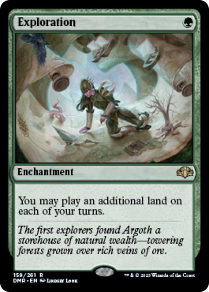 Magic Exploration #159 Dominaria Remastered Rare Foil Near Mint Trading Card