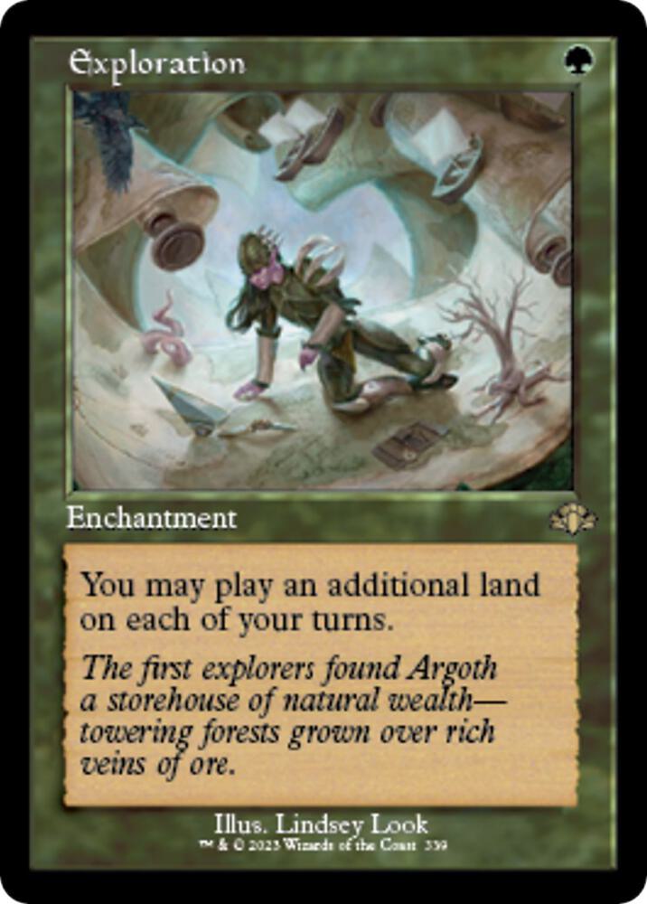 Magic Exploration #339 Dominaria Remastered Retro Frame Non-Foil Near Mint English Trading Card — catalog front, TCGplayer SKU 6795296