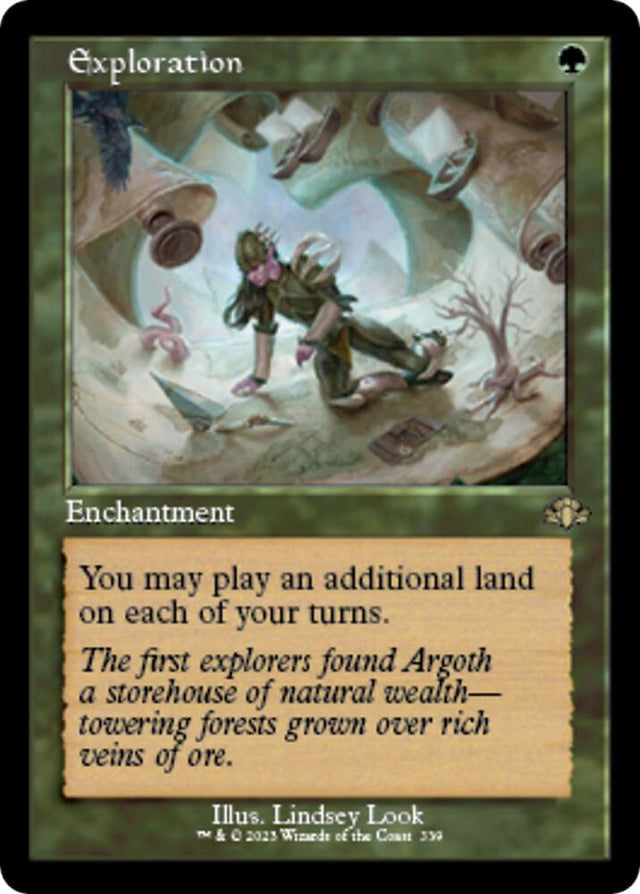 Magic Exploration #339 Dominaria Remastered Retro Frame Non-Foil Near Mint English Trading Card — catalog front, TCGplayer SKU 6795296