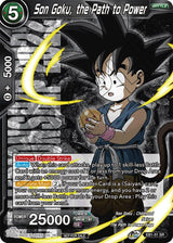 Dragon Ball Super CCG Son Goku, the Path to Power #EB1-51 Promotion Cards Championship 2022 Celebration Pack Foil Near Mint English Trading Card — catalog front, TCGplayer SKU 6922985