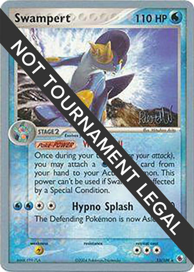 Pokémon Swampert - 2004 #13/109 World Championship Decks Reed Weichler Non-Foil Near Mint English Trading Card — catalog front, TCGplayer SKU 6923481