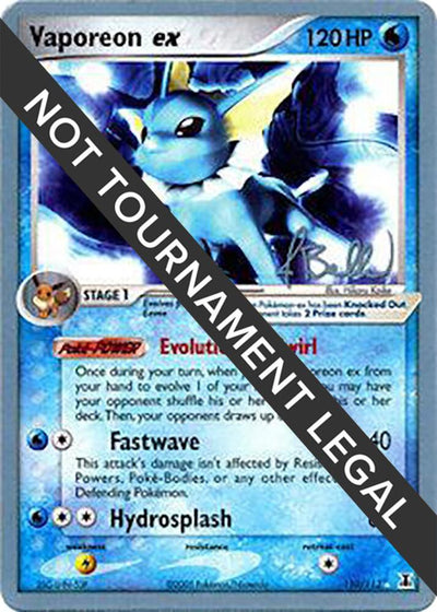 Vaporeon ex - 2006 : 110/113