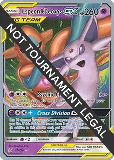 Espeon & Deoxys GX - 2019 : 72/236