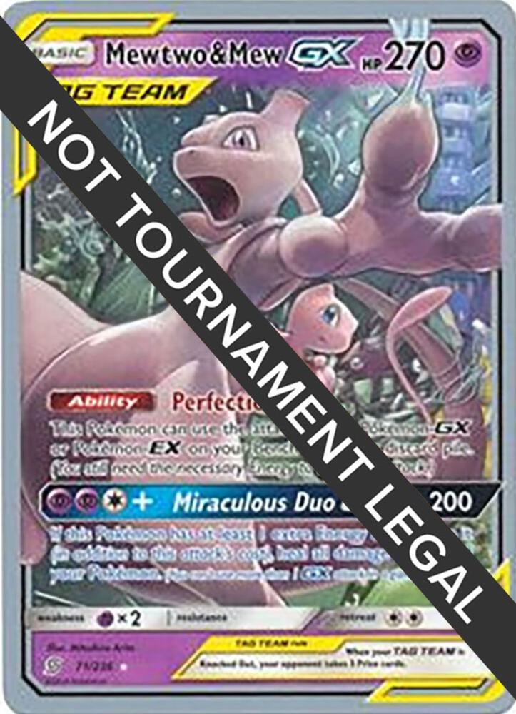 Mewtwo & Mew GX - 2019 : 71/236