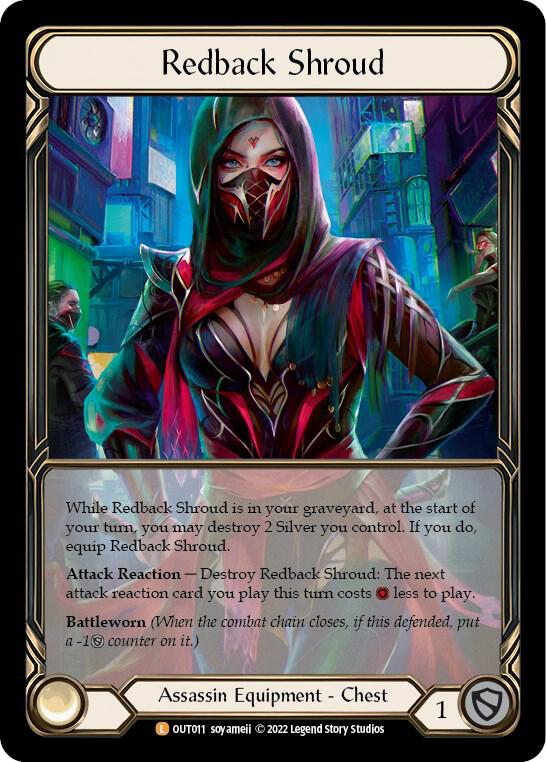 Redback Shroud : OUT011