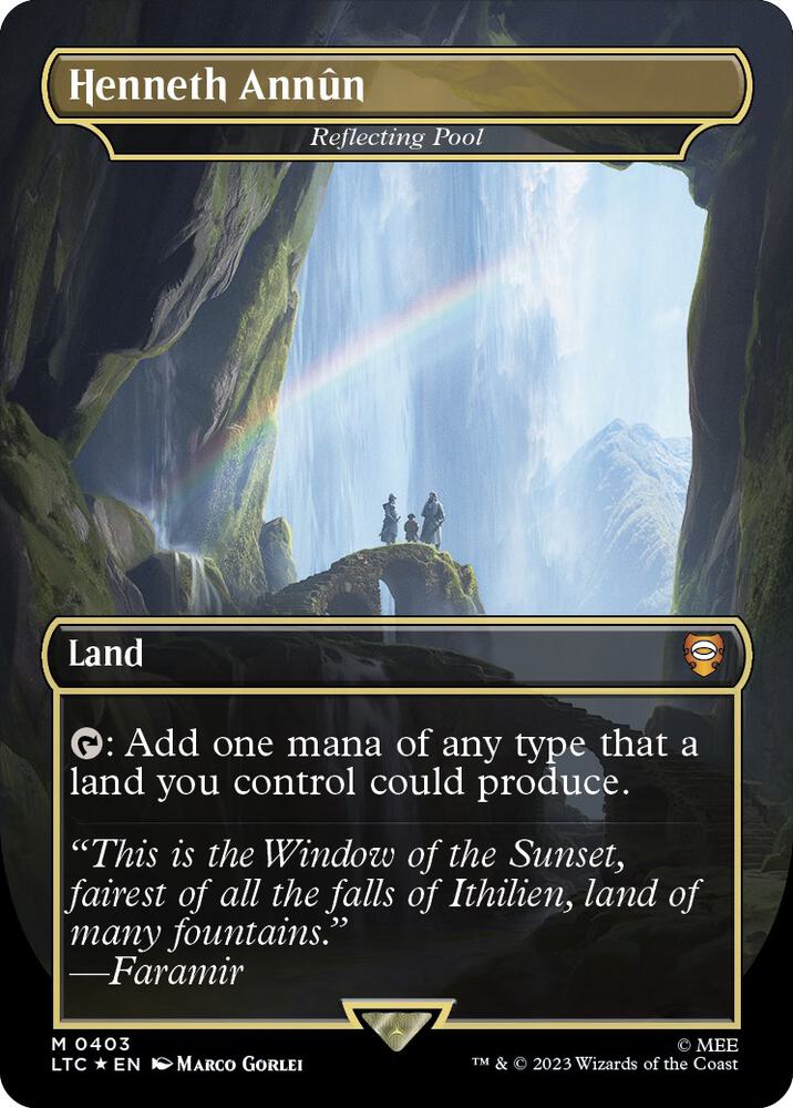 Henneth Annun - Reflecting Pool (Borderless) : 403