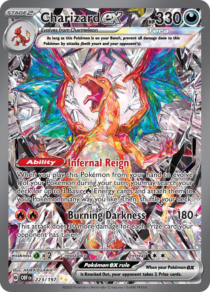 Charizard ex : 223/197